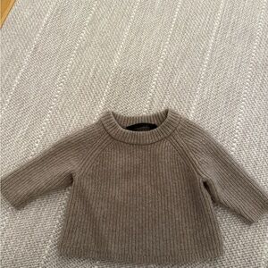 Jenni Kayne Taupe Kids Sweater